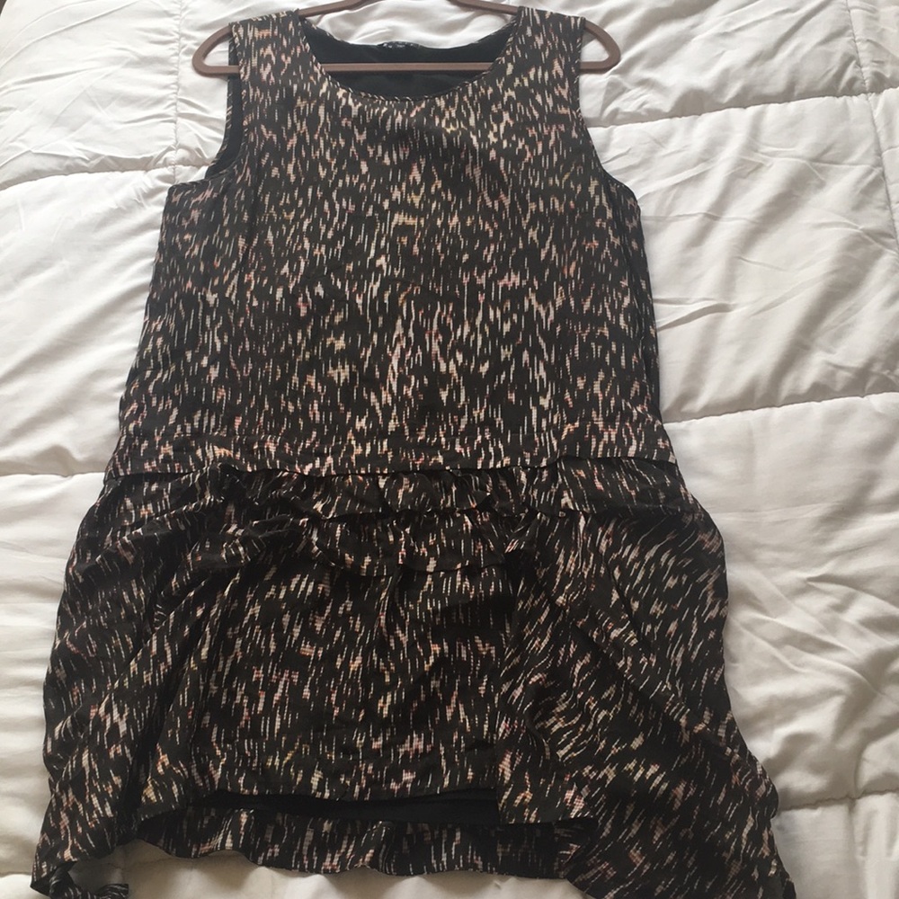 Theory Patterned Dress - Picture 4 of 4